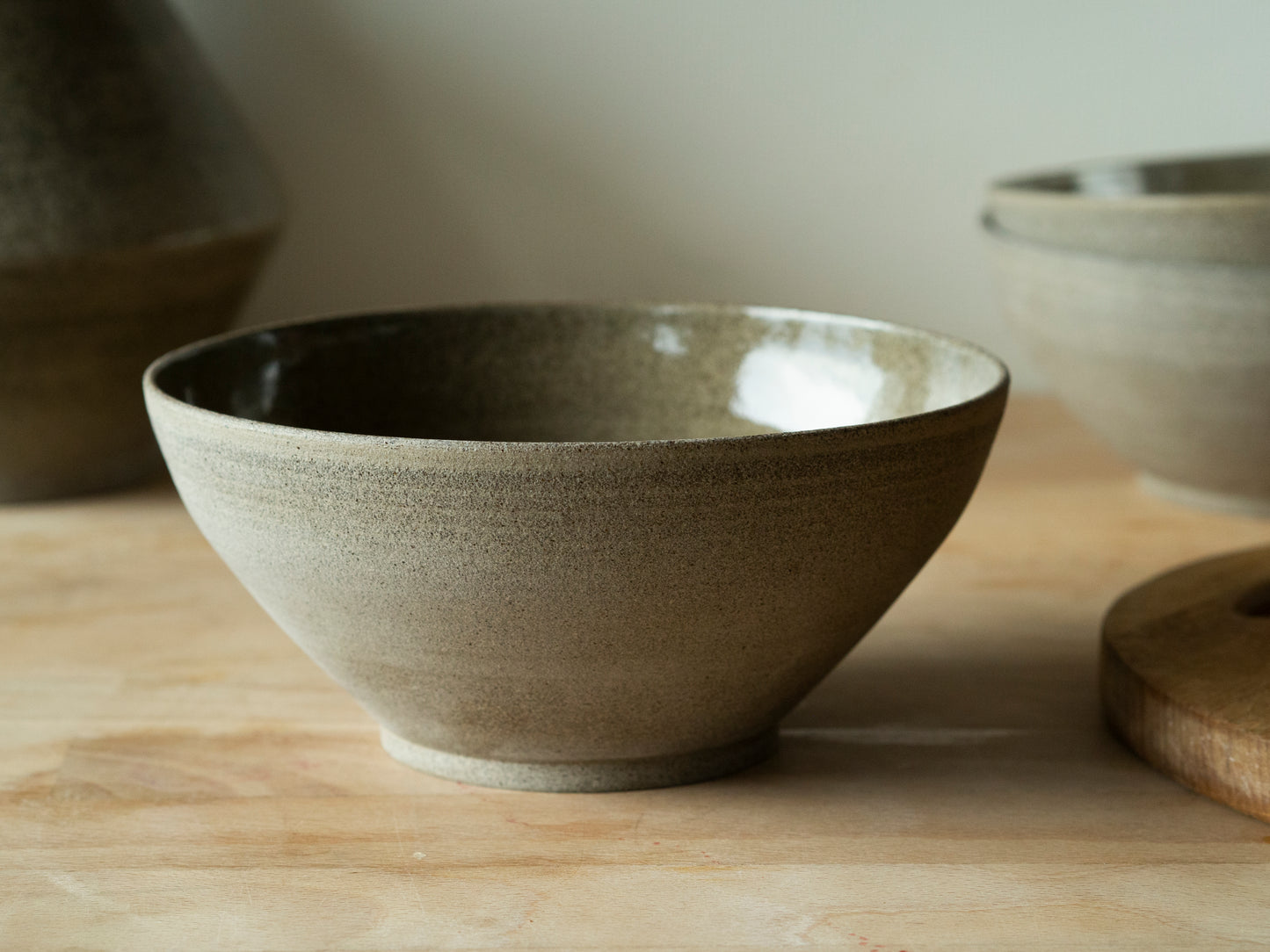 Breakfast/soup bowl - grey