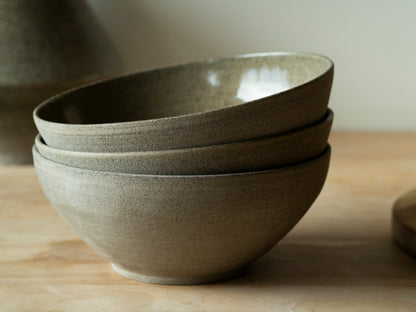 Breakfast/soup bowl - grey